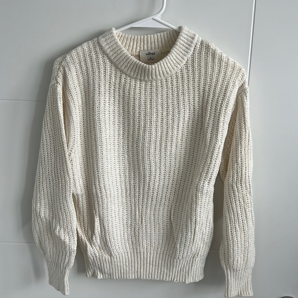 Wilfred Cream Knot Sweater - Picture 1 of 6